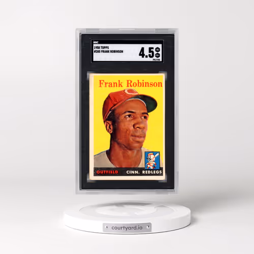 1958 Topps #285 Frank Robinson (SGC 4.5 VG-EX+)