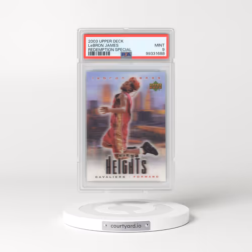 2003 Upper Deck Redemption Special LeBron James (PSA 9 MINT)