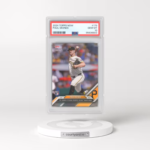 2024 Topps Now #179 Paul Skenes (PSA 10 GEM MINT)