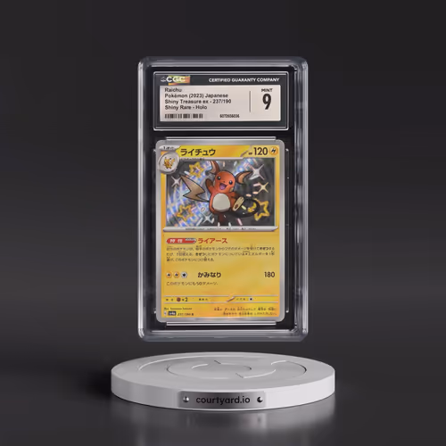 2023 Pokémon Sv4a-Shiny Treasure EX #237 Raichu - S (CGC 9 MINT)