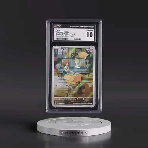 2023 Scarlet & Violet #211/198 Ralts - Illustration Rare (CGC 10 GEM MINT)