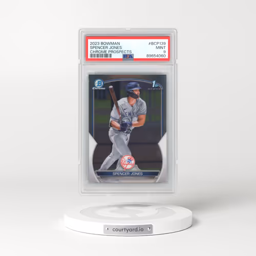 2023 Bowman Chrome Prospects #BCP139 Spencer Jones (PSA 9 MINT)