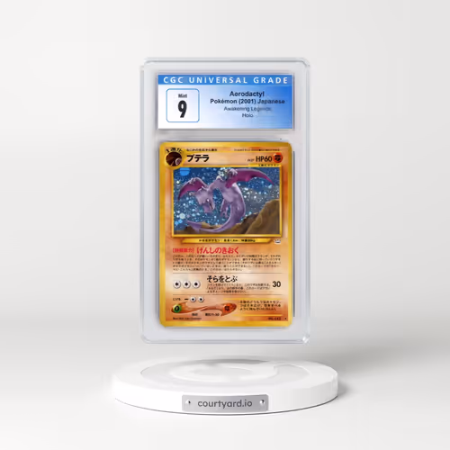 2000 Awakening Legends #142 Aerodactyl - Holo (CGC 9 MINT)