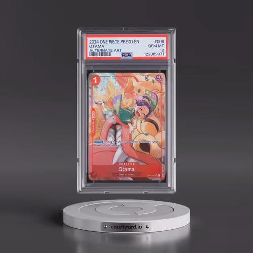 2024 One Piece PRB01-Premium Booster -One Piece Card the Best #006 Otama - Alternate Art (PSA 10 GEM