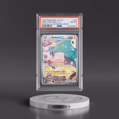 2025 Pokémon Jtg EN-Journey Together #183 Iono's Bellibolt EX - Holo Special Illustration Rare (PSA