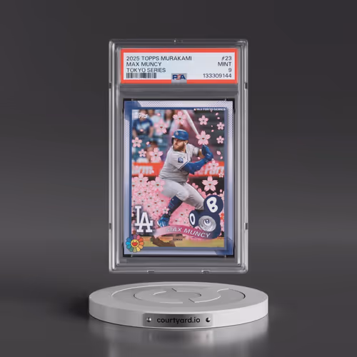 2025 Topps Takashi Murakami + MLB World Tour Tokyo Series #23 Max Muncy (PSA 9 MINT)