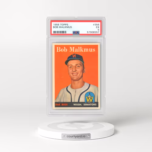1958 Topps #356 Bob Malkmus (PSA 5 EX)