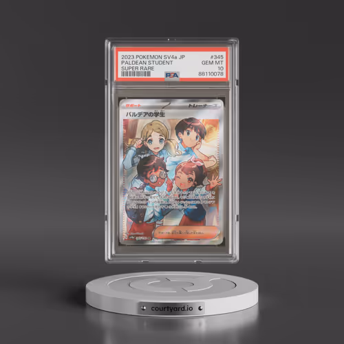 2023 Pokémon Sv4a-Shiny Treasure EX #345 Paldean Student - Super Rare (PSA 10 GEM MINT)