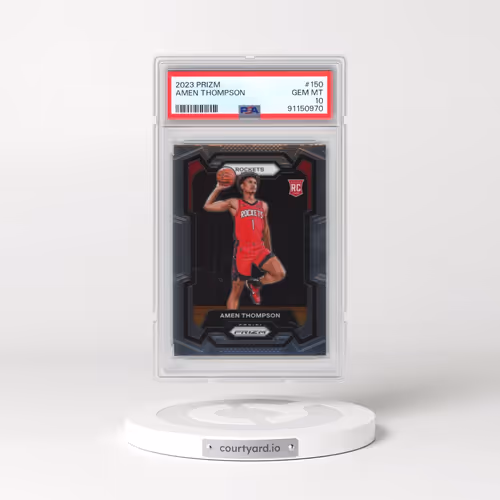 2023 Panini Prizm #150 Amen Thompson (PSA 10 GEM MINT)