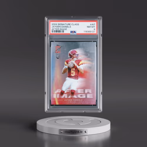 2024 Topps Signature Class After Image #AI7 Jayden Daniels (PSA 8 NM-MT)