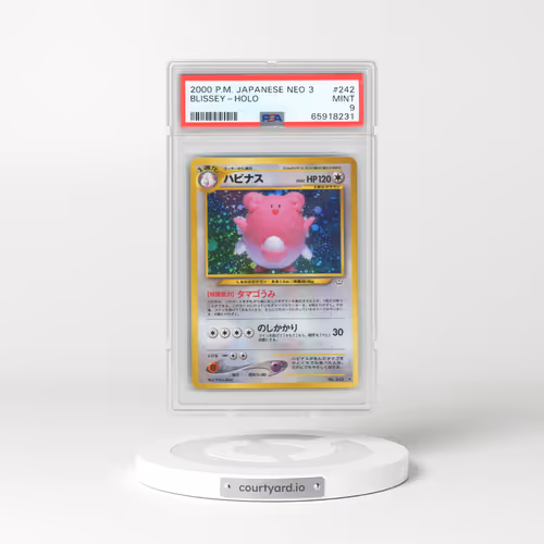2000 Pokémon Neo 3 #242 Blissey - Holo (PSA 9 MINT)