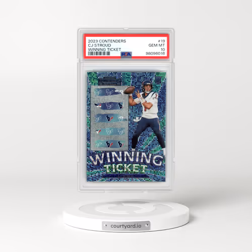 2023 Panini Contenders Winning Ticket #19 CJ Stroud (PSA 10 GEM MINT)