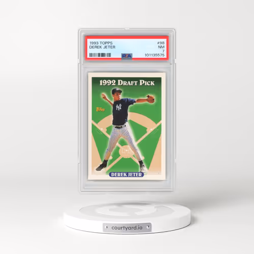 1993 Topps #98 Derek Jeter (PSA 7 NM)