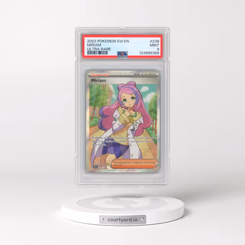 2023 Pokémon Svi EN-Scarlet & Violet #238 Miriam - Ultra Rare (PSA 9 MINT)
