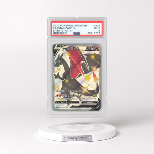 2020 Pokémon Sword & Shield Shiny Star V #307 Charizard V - Holo Full Art (PSA 9 MINT)