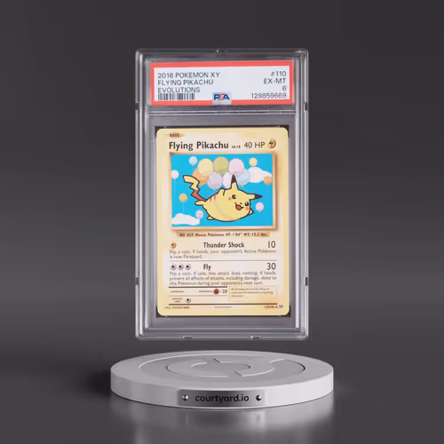 2016 Pokémon XY Evolutions #110 Flying Pikachu (PSA 6 EX-MT)