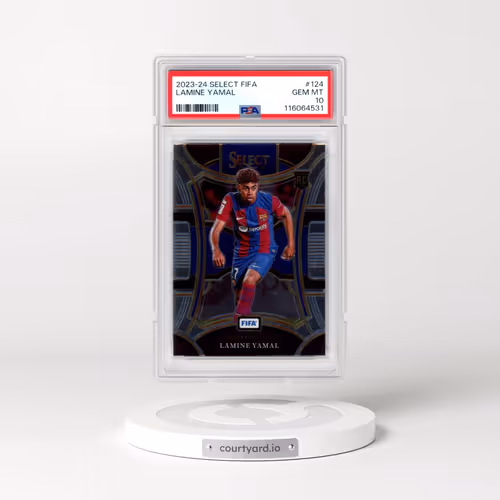 2023-24 Panini Select FIFA #124 Lamine Yamal (PSA 10 GEM MINT)