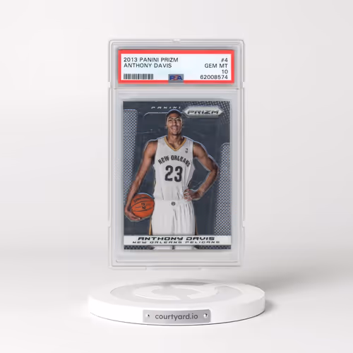 2013 Panini Prizm #4 Anthony Davis (PSA 10 GEM MINT)