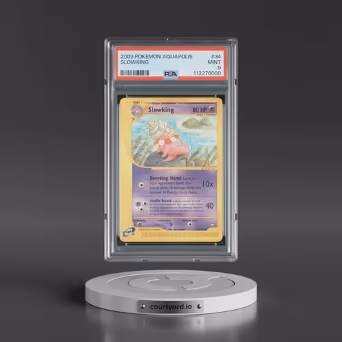 2003 Pokémon Aquapolis #34 Slowking (PSA 9 MINT)