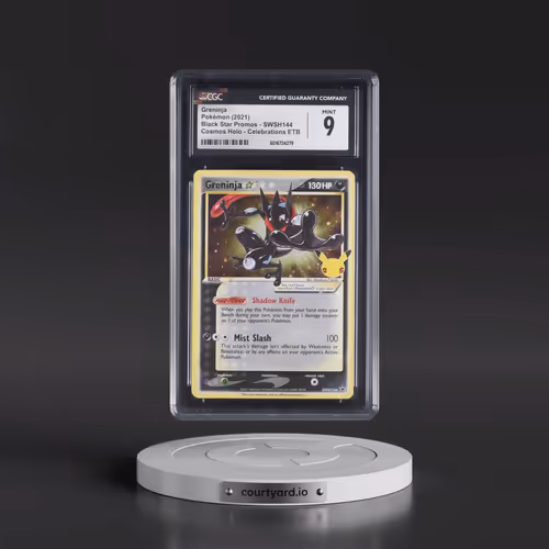 2017 Black Star Promos - Sword & Shield #SWSH144 Greninja â - Celebrations Elite Trainer Box (Cosmos