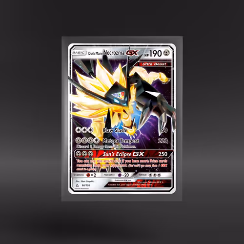 Ultra Prism #90/156 Dusk Mane Necrozma-GX