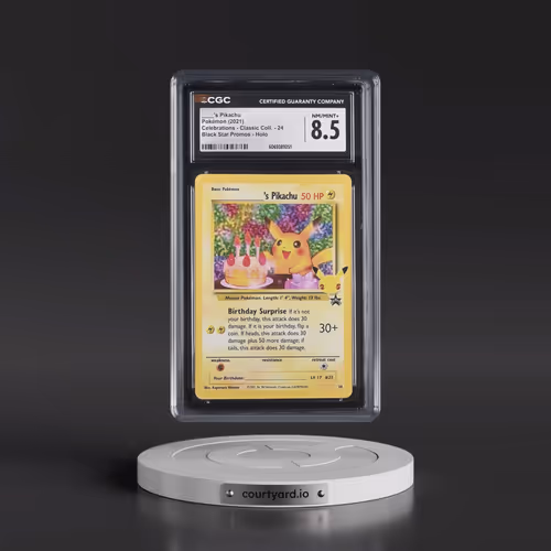 2021 Celebrations - Classic Collection #24 ____'s Pikachu - Black Star Promos Holo (CGC 8.5 NM-MT+)