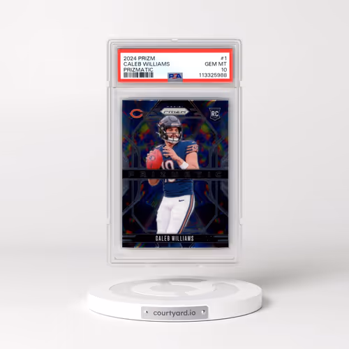 2024 Panini Prizm Prizmatic #1 Caleb Williams (PSA 10 GEM MINT)