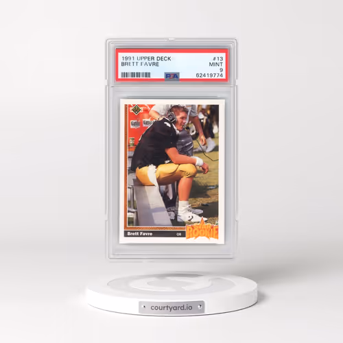 1991 Upper Deck #13 Brett Favre (PSA 9 MINT)