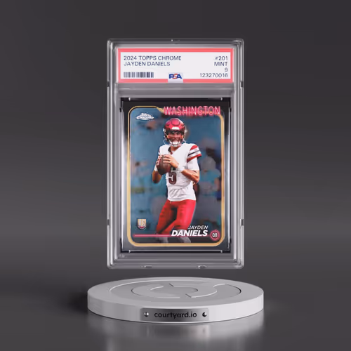 2024 Topps Chrome #201 Jayden Daniels (PSA 9 MINT)