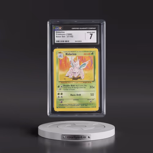 1999 Base Set #37/102 Nidorino (CGC 7 NM)