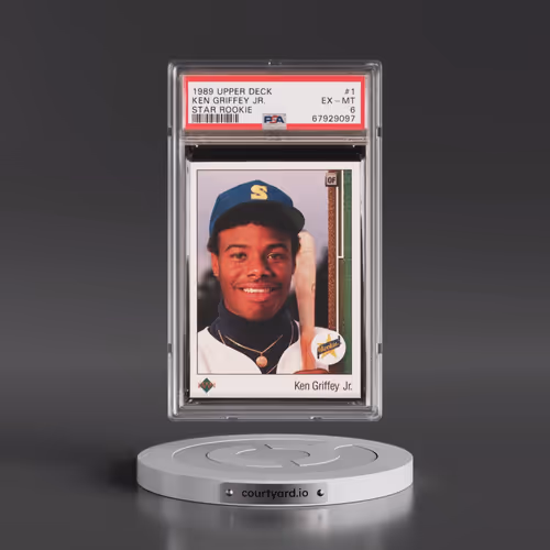 1989 Upper Deck #1 Ken Griffey Jr - Star Rookie (PSA 6 EX-MT)
