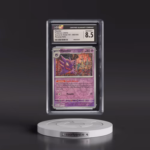 2023 Scarlet & Violet 151 - MEW EN #093/165 Haunter - Reverse Holo (CGC 8.5 NM-MT+)