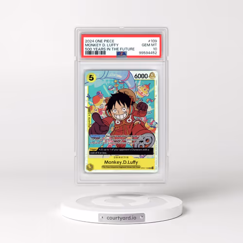 2024 One Piece 500 Years in the Future #109 Monkey D. Luffy (PSA 10 GEM MINT)
