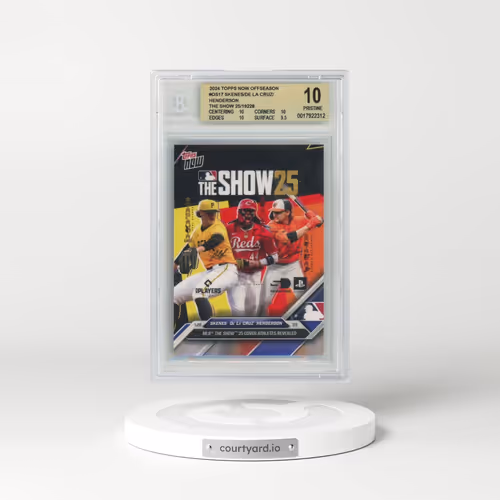 2024 Topps Now Offseason #OS17 Elly de La Cruz/Gunnar Henderson/Paul Skenes (BGS 10 PRISTINE)