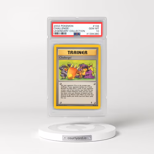 2002 Pokémon Legendary Collection #106 Challenge! (PSA 10 GEM MINT)