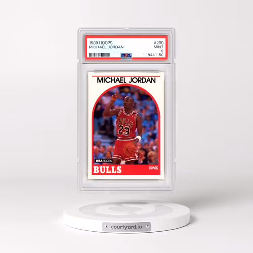 1989 Hoops #200 Michael Jordan (PSA 9 MINT)