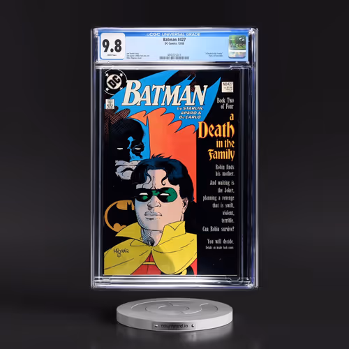 Batman #427 CGC 9.8 White Pages (DC Comics, 12/88) - Universal