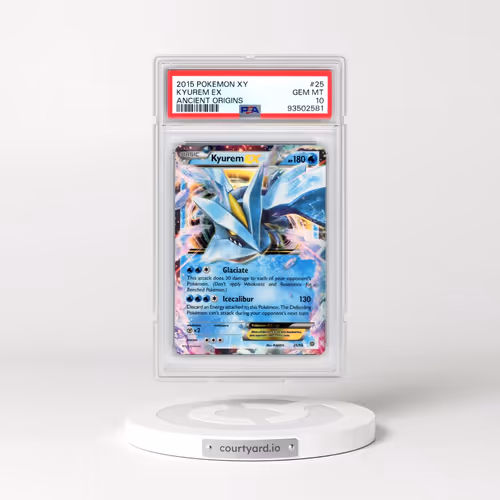 2015 Pokémon XY Ancient Origins #25 Kyurem EX - Holo (PSA 10 GEM MINT)