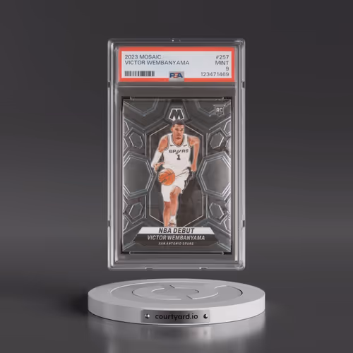 2023 Panini Mosaic #257 Victor Wembanyama (PSA 9 MINT)