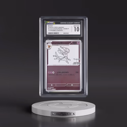 2022 Scarlet & Violet Promos #070/SV-P Sylveon - Reverse Holo YU NAGABA x Pokémon () (CGC 10 GEM MIN