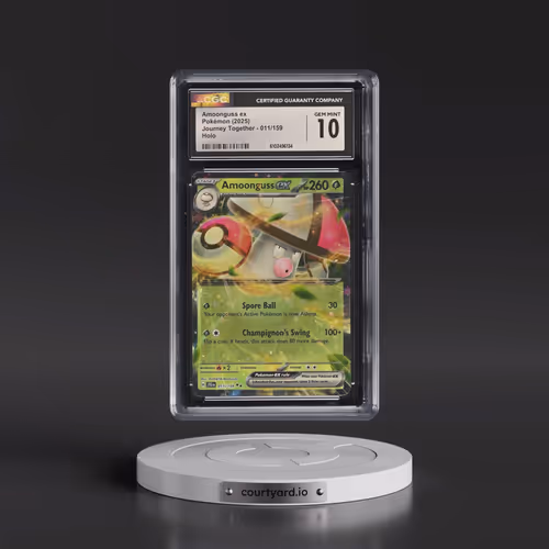2025 Journey Together - JTG EN #011/159 Amoonguss ex - Holo (CGC 10 GEM MINT)