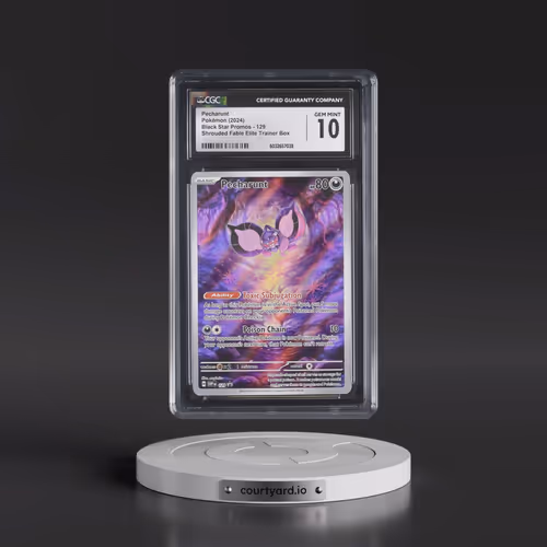 2023 Black Star Promos - Scarlet & Violet SVP EN #129 Pecharunt - Shrouded Fable ETB Holo (CGC 10 GE