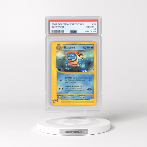 2002 Expedition #36 Blastoise (PSA 10 GEM MINT)