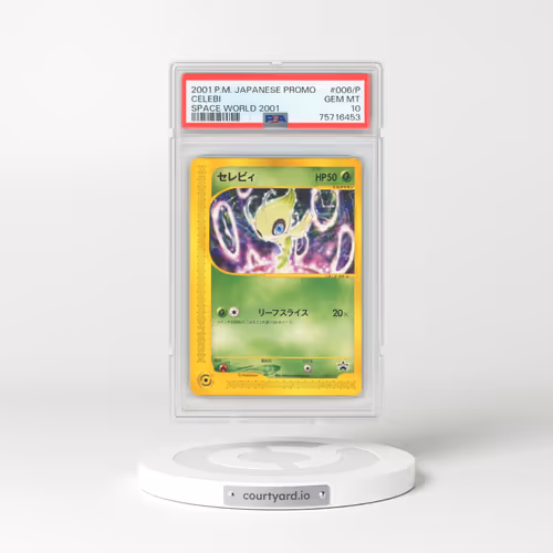 2001 Pokémon Promo #006/P Celebi - Space World 2001 (PSA 10 GEM MINT)