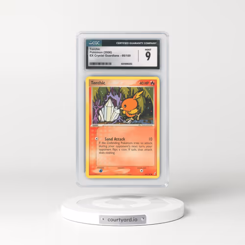 2006 EX Crystal Guardians #66/100 Torchic (CGC 9 MINT)