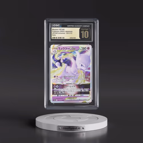 2022 VSTAR Universe #051/172 Mewtwo VSTAR - Holo (CGC 10 PRISTINE)