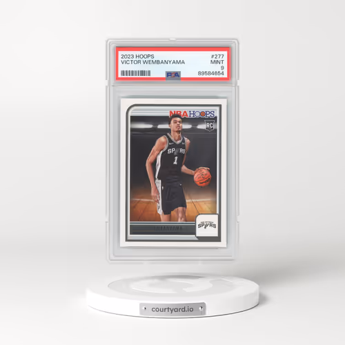 2023 Panini NBA Hoops #277 Victor Wembanyama (PSA 9 MINT)