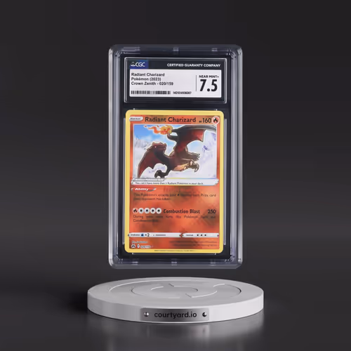 2023 Crown Zenith #020/159 Radiant Charizard - Holo (CGC 7.5 NM+)