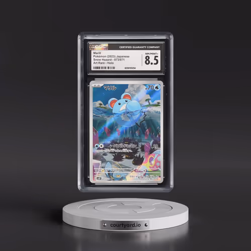 2023 Pokémon Sv2p-Snow Hazard #073 Marill - Art Rare (CGC 8.5 NM-MT+)