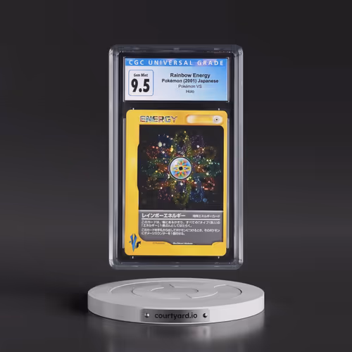 2001 Pokémon VS Rainbow Energy - Holo (CGC 10 GEM MINT)
